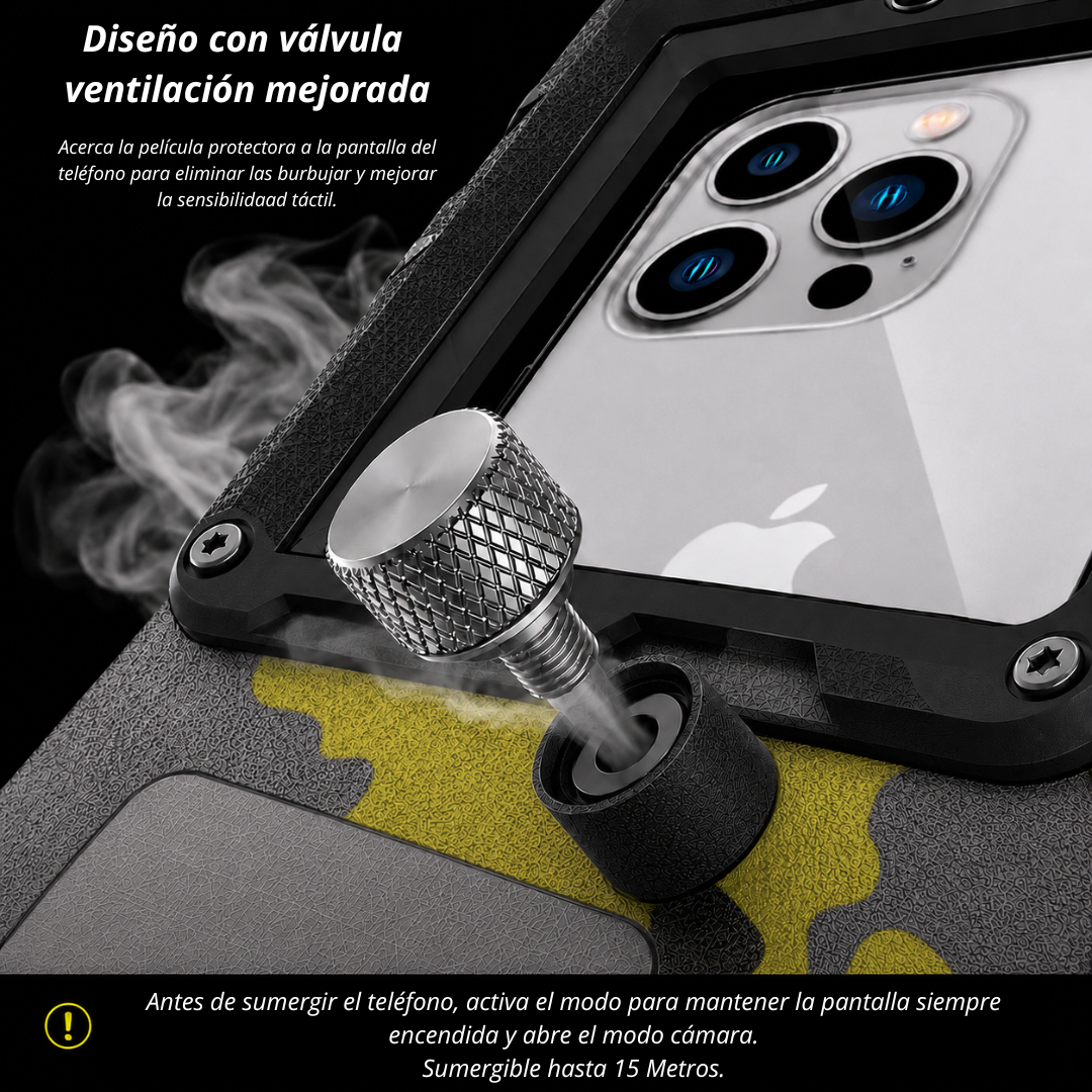 Funda Impermeable IP68 para Móvil Sumergible hasta 15 m